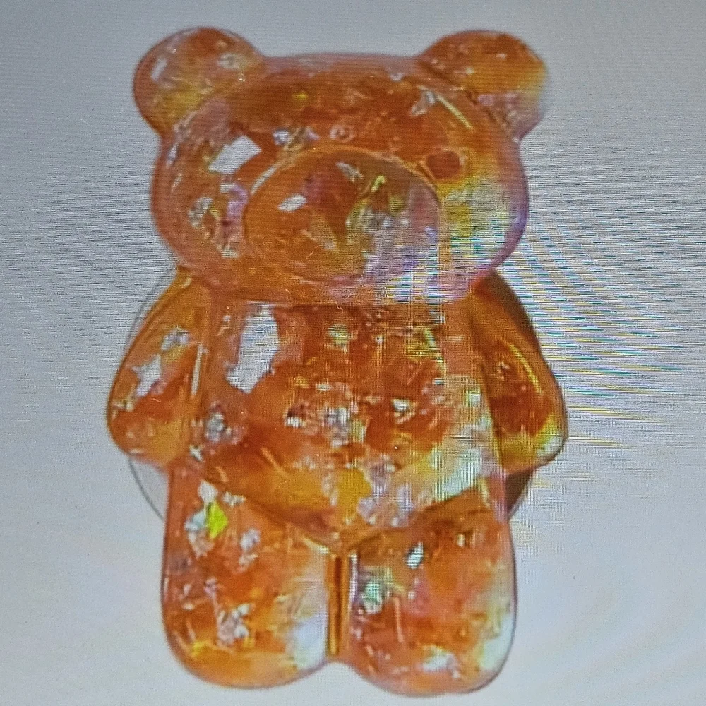 White Smartphone with Bear Grip